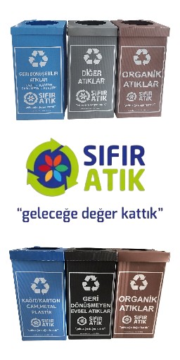 PP oluklu Sıfır Atık Kutuları okullar ve eğitim kurumları için en uygun fiyatlı sıfır atık geri dönüşüm kutularıdır.