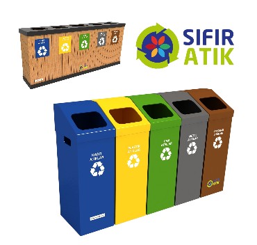 5 li Sıfır Atık Kutuları